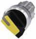 Siemens 3SU10522BC300AA0 toggle switch illuminated 22mm round yellow