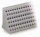 WAGO 737-203 Dreistock-Klemmenleiste für Leiterplatten 0,08-2,5 qmm grau