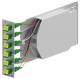 ZVK EasyLan LVSB06LCD09 Spleiß-Einschubm 3HE 7TE 6xLC-Duplex APC E09/125 OS2