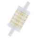 Osram 4099854064906 Ledvance LINE78 R7s DIM P 9.5W 827 R7s 1055lm 2700K dimmbar zweiseitig gesockel