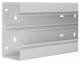 Hager BR6513017035 parapet channel UT frontr. PVC for BR 65x130mm OT 80mm lgr