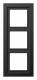 Jung ALD2983D Rahmen 3fach LS/FD-design Aluminium dark