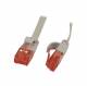 Patch cable RJ45, CAT6 250Mhz, 0.5m gray, UTP(U/UTP), PVC, flat, Synergy 21