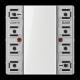 Jung LS 52921 ST KNX Tastsensor-Modul Universal 2fach F50 Serie LS