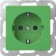 GIRA 4455107 SCHUKO-Steckdose System 55 Grün