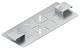 Niedax KRMPH280F Galvanized KRMPH 280 F mounting plate for horizontal mounting