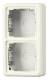 Jung CD582AW Surface mounting box with 2-fold frame, CD 582 A white