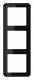 Jung CD583SW Rahmen 3fach schwarz