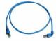 Telegärtner L00005A0083 Patchkabel CAT6A; 1x90Grad, 10m, Blau, 500MHz, S