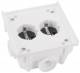 Abl Sursum 1632602 ABL lower part complete with Schuko double socket