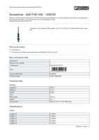 Datasheet for Phoenix Contact 1205163, EAN: 4017918019174