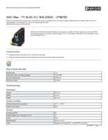 Datenblatt zu Phoenix Contact 2798792, EAN: 4017918101480