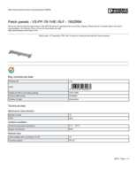 Datasheet for Phoenix Contact 1652994, EAN: 4017918969967