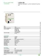 Datasheet for Schneider Electric LAD6K10B, EAN: 3389110842364