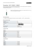 Datasheet for Phoenix Contact 1204517, EAN: 4017918018948