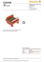 Datenblatt zu Weidmüller 0181461001, EAN: 4032248047406