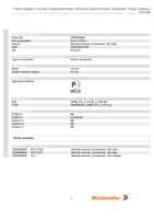 Datasheet for Weidmüller 0299600000, EAN: 4008190074043