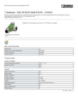 Datenblatt zu Phoenix Contact 1519723, EAN: 4046356019910