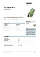 Datenblatt zu Phoenix Contact 1519736, EAN: 4046356019927