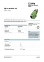 Datenblatt zu Phoenix Contact 1519752, EAN: 4046356019941