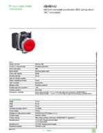 Datenblatt zu Schneider Electric XB4BA42, EAN: 3389110886962