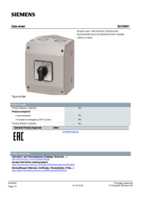 Datasheet for Siemens 8UC6081, EAN: 4011209077218