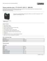 Datasheet for Phoenix Contact 2800796, EAN: 4046356705998