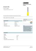 Datasheet for Phoenix Contact 3203037, EAN: 4046356012980