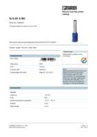 Datasheet for Phoenix Contact 3203040, EAN: 4046356012997