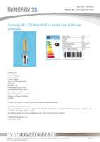 Datasheet for Synergy 21 S21-LED-001153, EAN: 4038816088499