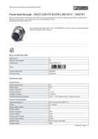 Datenblatt zu Phoenix Contact 1542761, EAN: 4046356097772