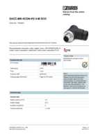 Datasheet for Phoenix Contact 1543003, EAN: 4046356097635