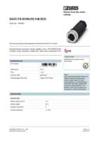 Datasheet for Phoenix Contact 1543045, EAN: 4046356097598