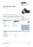 Datasheet for Phoenix Contact 1543061, EAN: 4046356097574