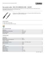 Datasheet for Phoenix Contact 1543281, EAN: 4046356097444