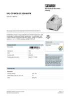 Datenblatt zu Phoenix Contact 2882776, EAN: 4046356175838
