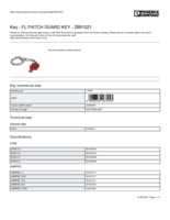 Datenblatt zu Phoenix Contact 2891521, EAN: 4046356167253