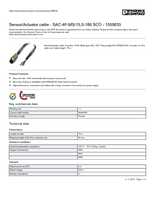 Datasheet for Phoenix Contact 1555635, EAN: 4046356173537