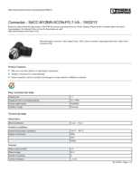 Datasheet for Phoenix Contact 1553213, EAN: 4046356170130