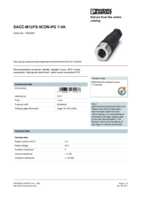 Datasheet for Phoenix Contact 1553255, EAN: 4046356170178