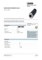 Datasheet for Phoenix Contact 1553271, EAN: 4046356170192