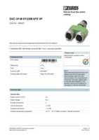 Datasheet for Phoenix Contact 1696222, EAN: 4017918182403