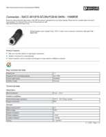 Datasheet for Phoenix Contact 1556838, EAN: 4046356183888