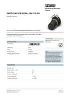 Datasheet for Phoenix Contact 1551422, EAN: 4046356153706