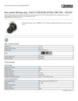 Datasheet for Phoenix Contact 1551451, EAN: 4046356153676