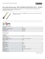 Datasheet for Phoenix Contact 1551901, EAN: 4046356161961