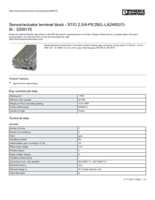 Datasheet for Phoenix Contact 3209170, EAN: 4046356143479