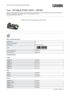 Datasheet for Phoenix Contact 1657407, EAN: 4046356100540