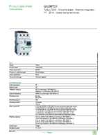 Datasheet for Schneider Electric GV2RT21, EAN: 3389110520729