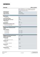 Datasheet for Siemens 3RV10110CA10, EAN: 4011209263444